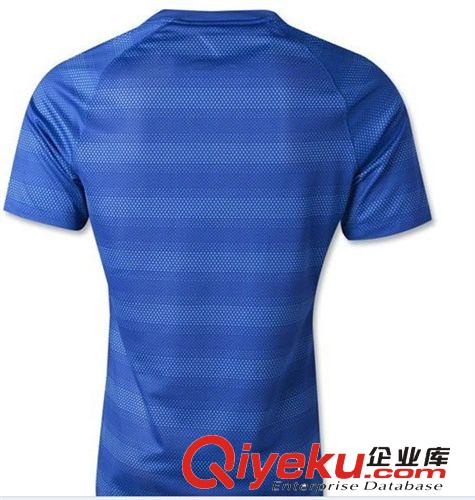 男式T恤 2014 男款足球服短袖定制套裝 光板組隊球衣訓練隊服原始圖片3