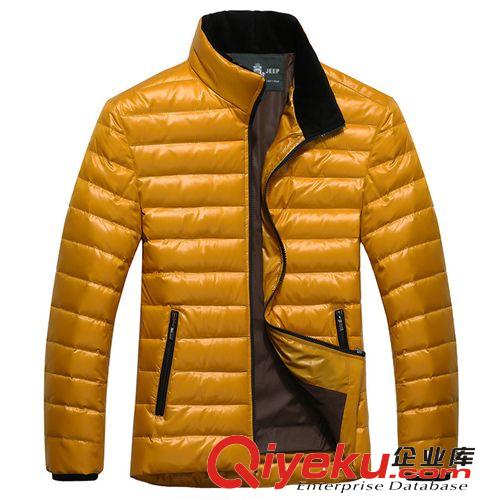 男外套 2014男士輕薄款羽絨服男短款韓版時尚修身冬裝白鴨絨保暖潮男外套原始圖片3