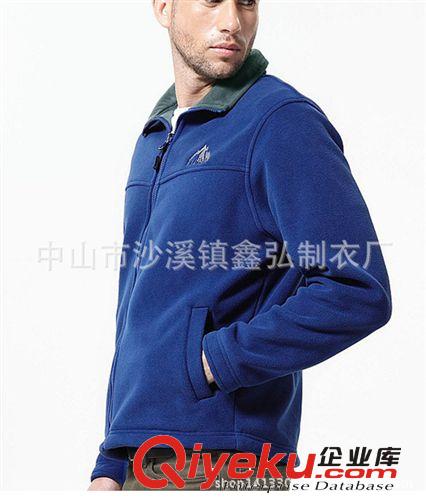 風衣  夾克 廠家定做春秋男式復(fù)合夾克 男士防風防水搖粒絨夾克 歡迎定做原始圖片2