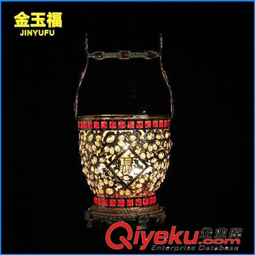 工藝燈 廠家批發 高腳金屬工藝臺燈 中式燈酒店大堂工藝燈 8387
