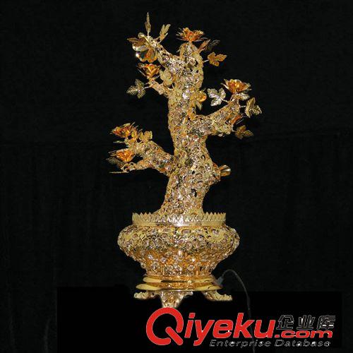 工藝燈 強力推薦 客廳搖錢樹金屬工藝燈 高品質中式工藝臺燈 8420原始圖片2