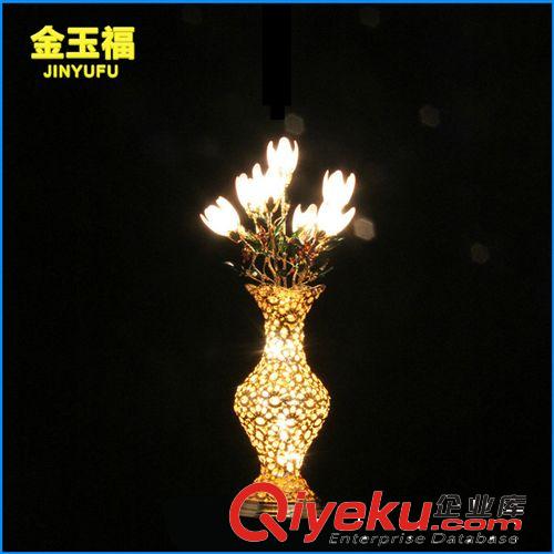 工藝燈 強力推薦 客廳搖錢樹金屬工藝燈 高品質中式工藝臺燈 8420