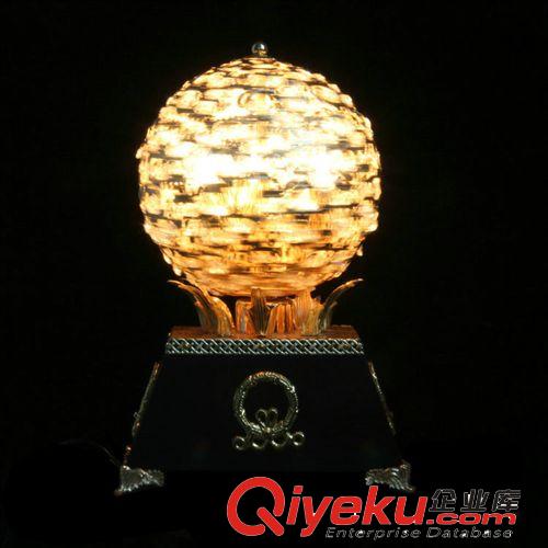 工藝燈 生產供應 圓球酒店中式工藝燈 高質量金屬工藝臺燈 8361原始圖片2
