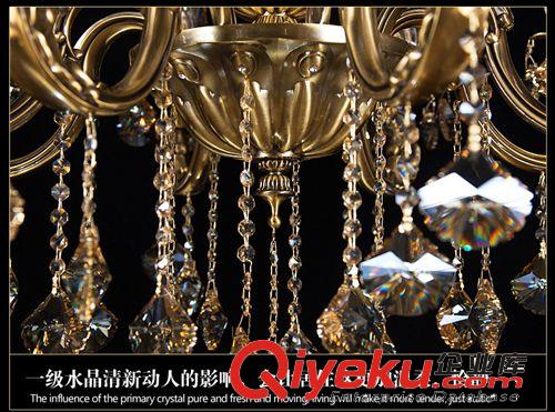更多產(chǎn)品 金玉福 熱銷 燈飾歐式奢華水晶燈吊燈奢華系列客廳餐廳臥室燈原始圖片3