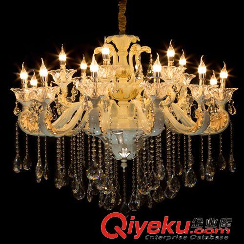 更多產品 廠家直銷 歐式復古蠟燭水晶吊燈 簡歐餐廳臥室燈具燈飾 9287原始圖片2