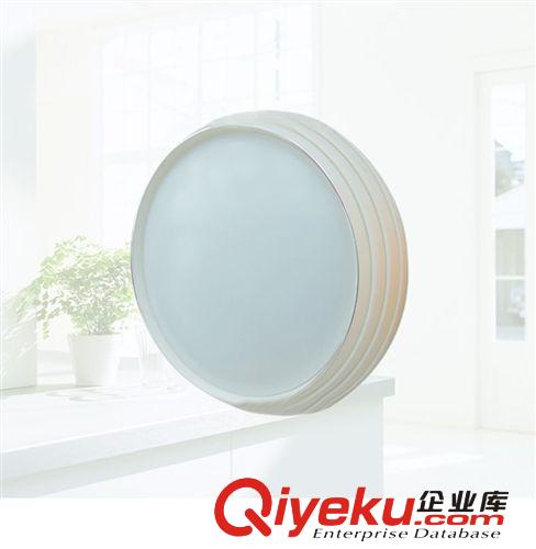 2014新品 客廳書房必備20W固定式現(xiàn)代簡約LED吸頂燈 無頻閃無輻射LED燈原始圖片3