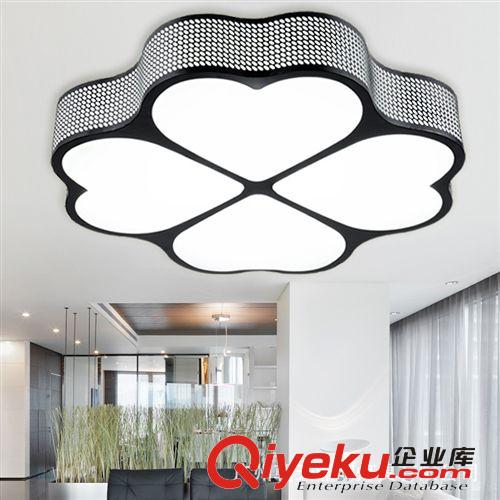 家居燈飾 現(xiàn)代簡約led臥室燈客廳燈心心相印餐廳燈書房燈房間燈吸頂燈原始圖片3