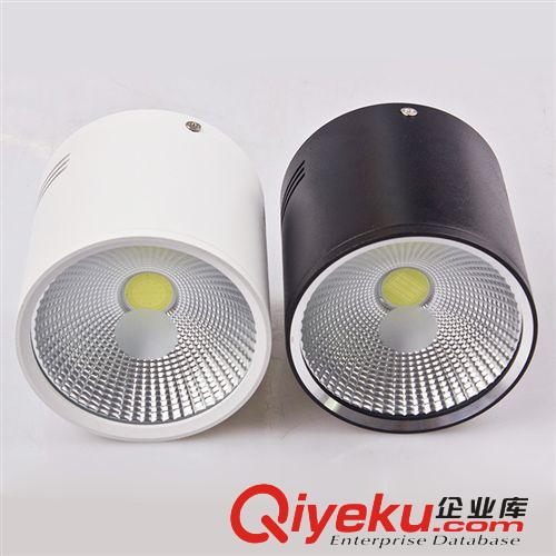 商業照明 天花燈飾防霧超薄20w明裝筒燈背景墻玄關燈具LED明裝筒燈原始圖片2