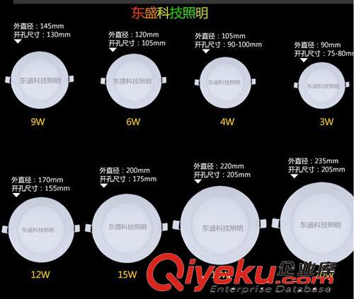 LED面板燈 大量銷售led平板燈面板燈 LED面板燈 高品質超薄面板燈3-24W