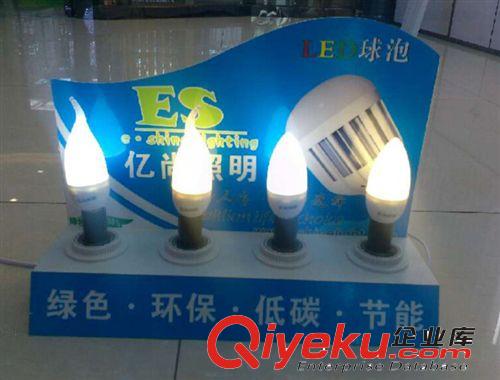 LED燈泡系列 廠家直銷 5730貼片3W蠟燭燈泡e14螺口led尖泡超亮節能拉尾燈泡原始圖片2