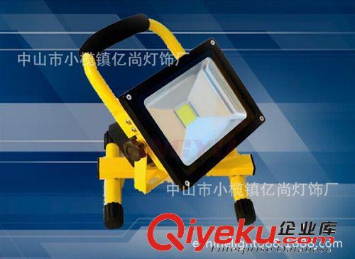 LED投光燈 防水led充電投光燈10w20w30w50w戶外應(yīng)急移動便攜車載手提泛光照原始圖片3