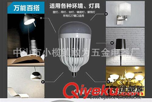 LED球泡 LED BLUBS 廠家直供 大功率LED燈泡 超亮足瓦數(shù)功率 50W大功率LED球泡燈原始圖片3