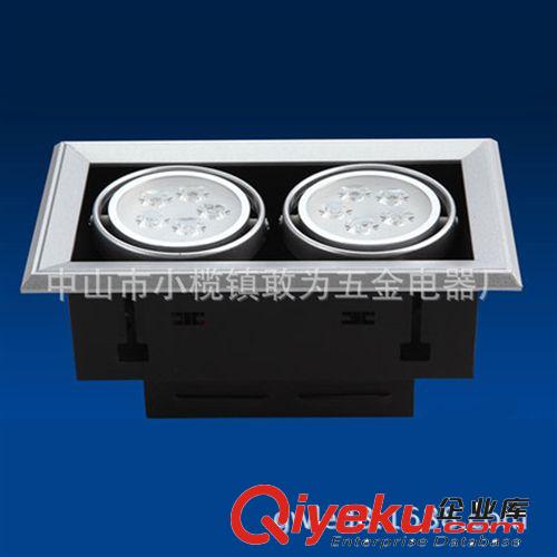 LED豆膽燈 LED GRILLE LIGHTS LED斗膽燈COB豆膽燈LED格柵射燈兩頭12w led射燈天花燈