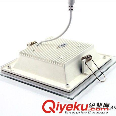 LED面板燈 廠家直銷(xiāo)筒燈LED方形玻璃面板燈廚衛(wèi)燈超薄平面燈過(guò)道gd射燈具