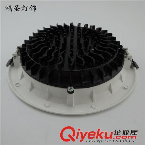 B系列COB筒燈 LED8寸COB筒燈外殼套件 20W天花筒燈外殼 大量庫存 銷量{dy}原始圖片2