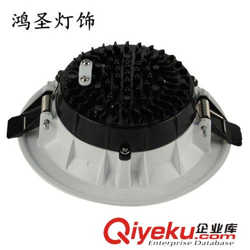 B系列COB筒燈 廠家直銷 led壓鑄筒燈配件4寸天花燈外殼10W COB筒燈外殼原始圖片2