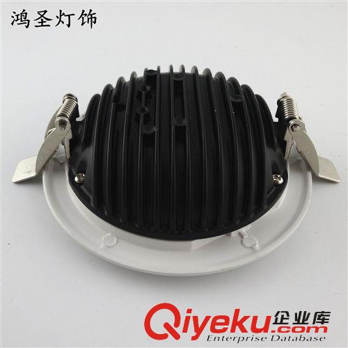 B系列COB筒燈 2014新款廠家直銷 3.5寸壓鑄COB筒燈外殼配件 10W COB天花燈外殼原始圖片2