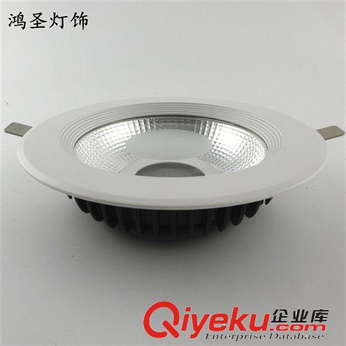 B系列COB筒燈 新款COB 8寸壓鑄筒燈外殼配件30W筒燈外殼套件 gd產品直銷