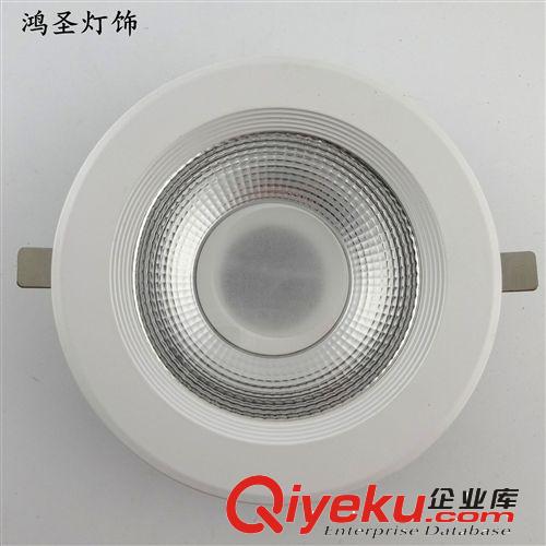 B系列COB筒燈 廠家熱銷天花燈外殼 5寸COB壓鑄筒燈外殼套件 15W COB條型散熱器原始圖片3