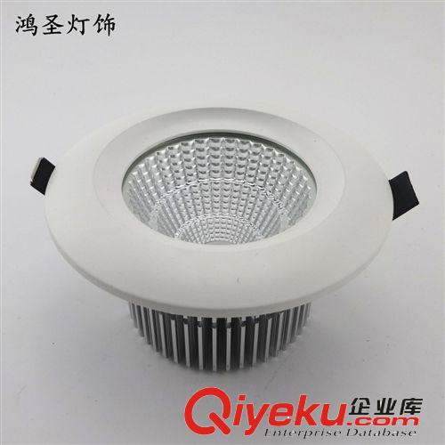 B系列COB筒燈 廠家直銷室內燈LED3.5寸15W 新款COB筒燈外殼套件酒店工程{sx}原始圖片3