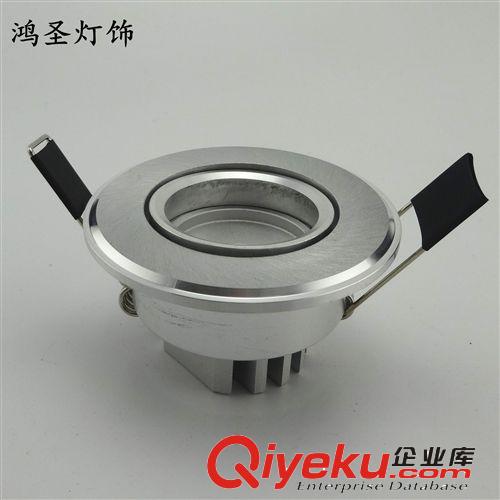 S系列COB酒店工程天花燈 中山廠家直銷(xiāo) 小3W刀片型材車(chē)鋁天花射燈外殼套件 量大重憂原始圖片3