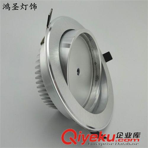 S系列COB酒店工程天花燈 中山廠家直銷(xiāo) 小3W刀片型材車(chē)鋁天花射燈外殼套件 量大重憂