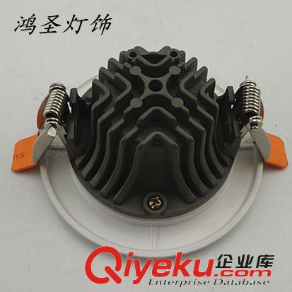 X系列 中山壓鑄廠廠家直銷 新款壓鑄COB筒燈外殼套件 LED壓鑄筒燈 鴻圣原始圖片3