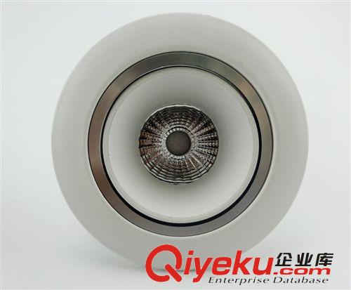 S-11B 仿飛圓形壓鑄COB筒燈外殼 新款上市 熱銷7W外殼套件 LED射燈套件原始圖片2
