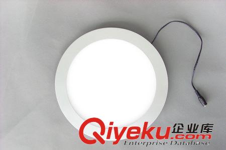 LED面板燈系列 廠家熱銷18W側(cè)面發(fā)光直徑225圓形LED面板燈 LED圓形天花燈