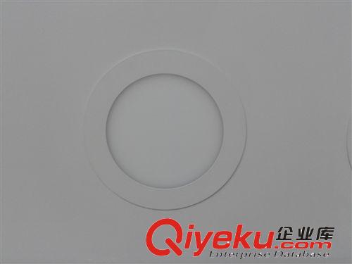 LED暗裝壓鑄圓形面板燈 tj高亮度烤白漆LED圓形面板燈原始圖片3