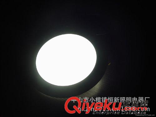 LED暗裝壓鑄圓形面板燈 tj高亮度烤白漆LED圓形面板燈