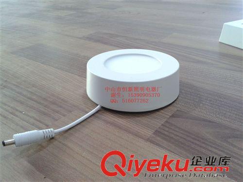 LED明裝圓形面板燈 廠家熱賣6瓦明裝圓形面板燈 明裝圓形平板燈