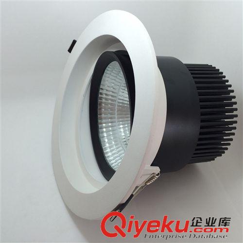 LED{zx1}款 30WCOB射燈非標(biāo)射燈酒店工程雷士COB筒燈 30WLED筒燈防眩光原始圖片3