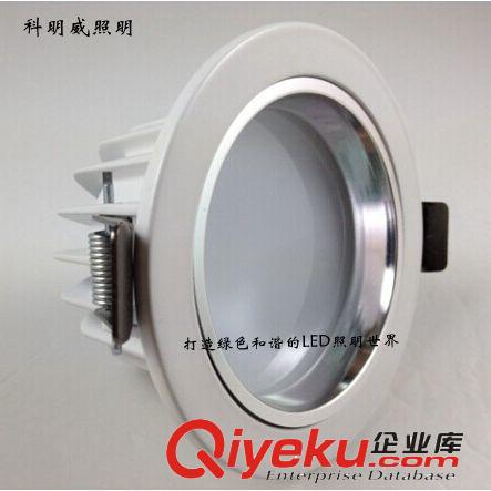 LED筒燈 小角度射燈 聚光導光柱COB射燈  非標射燈7W  壓鑄COB雷士筒燈7W
