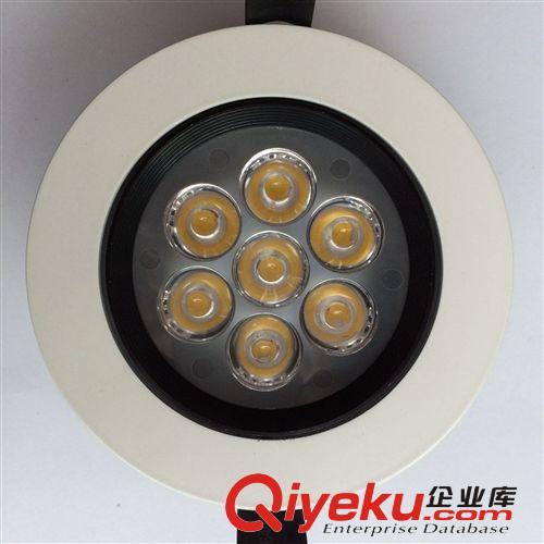 LED天花燈 3W5W7W9W12W天花燈LED射燈筒燈雷士工程旋轉黑白烤漆防眩光原始圖片3