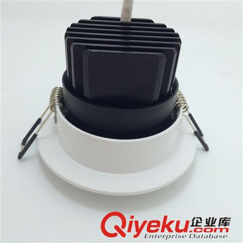 LED工程酒店會所專區(qū) led射燈led COB射燈2.5寸筒燈3W服裝店鋪超高亮雷士3W原始圖片3
