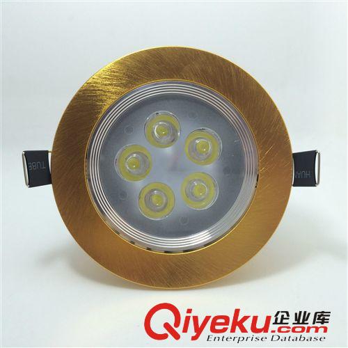 LED工程酒店會所專區 5W7W天花燈LED射燈雷士工程旋轉黑白烤漆防眩光開孔9公分射燈