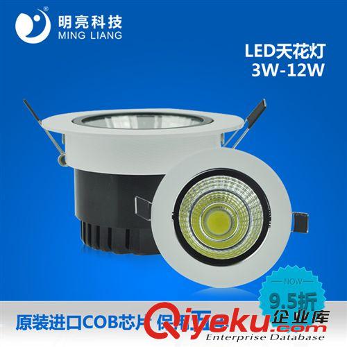 LED天花射燈 雙頭方型LED天花射燈LED天花燈6W裝修店用方型LED天花燈保用五年