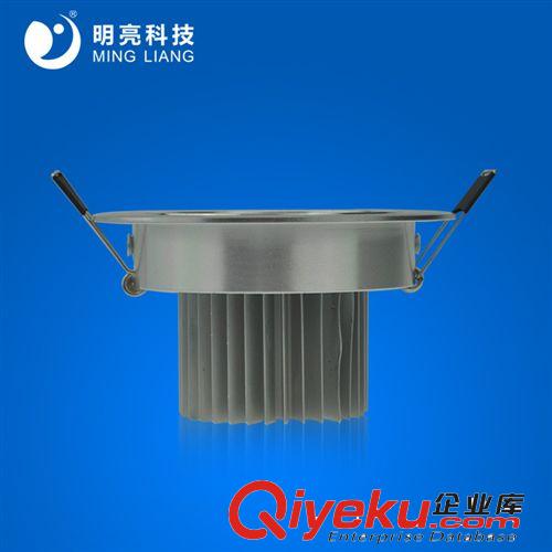 LED天花射燈 廠家批發代理 7W led 天花燈led射燈 LED筒燈 吸頂燈7W太陽花散熱原始圖片2