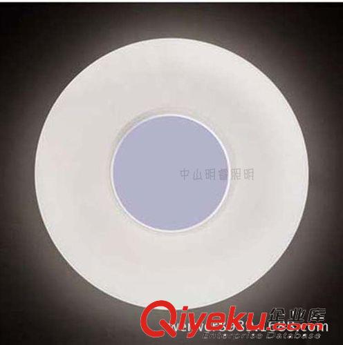 燈具類型 廠家批發簡約清新led24W圓型臥室吸頂燈客廳陽臺過道燈節能燈tj原始圖片2