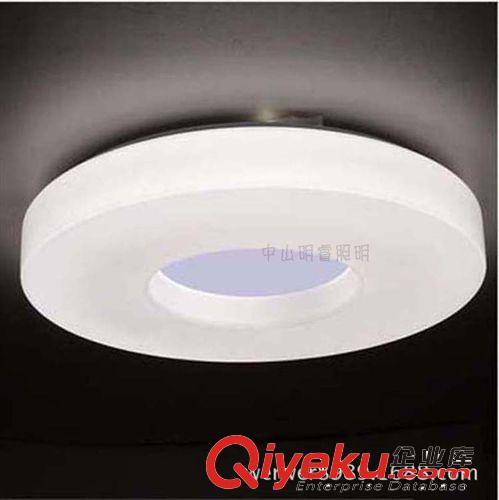 燈具類型 廠家批發簡約清新led24W圓型臥室吸頂燈客廳陽臺過道燈節能燈tj原始圖片3