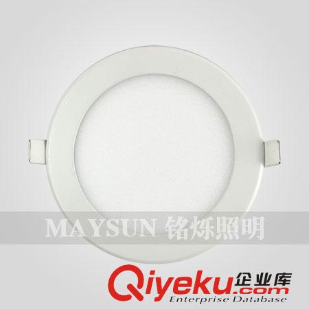 LED面板燈 新款led面板燈超亮3w4w6w9w12w15w18w21w24w側(cè)發(fā)光平板超薄筒燈原始圖片2