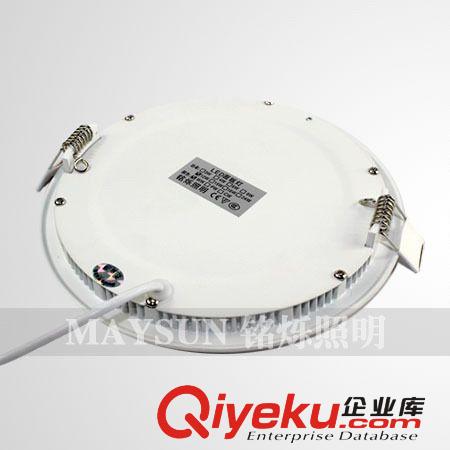LED面板燈 新款led面板燈超亮3w4w6w9w12w15w18w21w24w側(cè)發(fā)光平板超薄筒燈原始圖片3