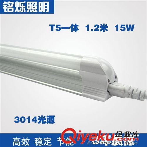 LED日光燈 廠家直銷T5一體化日光燈 1.2米15W LED日光管