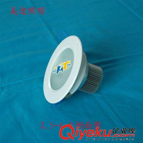 LED車鋁筒燈 【廠家直銷】2.5寸厚料車鋁led天花筒燈外殼套件３Ｗ白色筒燈原始圖片2