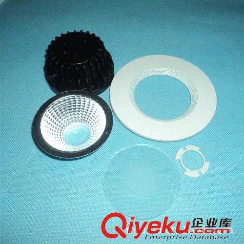 LED壓鑄筒燈 【企業集采】新款COB筒燈外殼 開孔70MM 2.5寸集成COB筒燈配件原始圖片2
