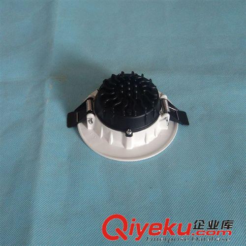 LED壓鑄筒燈 LED筒燈外殼天花筒燈配件COB套件{zx1}款COB/貼片筒燈外殼原始圖片3