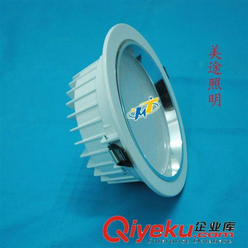 LED壓鑄筒燈 深圳【廠家直銷】8寸led壓鑄筒燈套件18W  暗裝COB筒燈套件原始圖片2