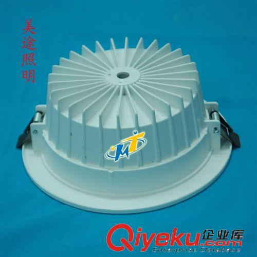 LED壓鑄筒燈 深圳【廠家直銷】8寸led壓鑄筒燈套件18W  暗裝COB筒燈套件原始圖片3
