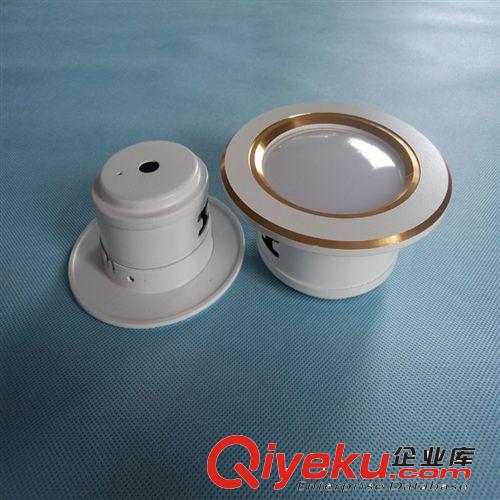 新款LED薄料防霧筒燈外殼 【廠家直供】LED筒燈 4寸7W/9W 防霧筒燈外殼套件 /配件原始圖片2